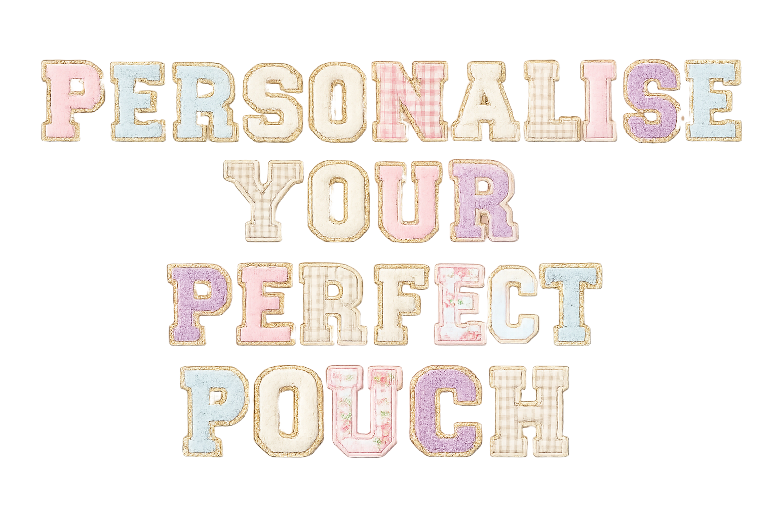 Perfect Pouch Sign Perfect Pouches 101 | Personalised Pouches & Bags